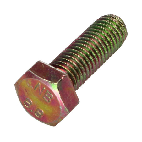 1 x Vis métaux Tête hexagonale TH M14X30 Classe 8.8 Bichromaté