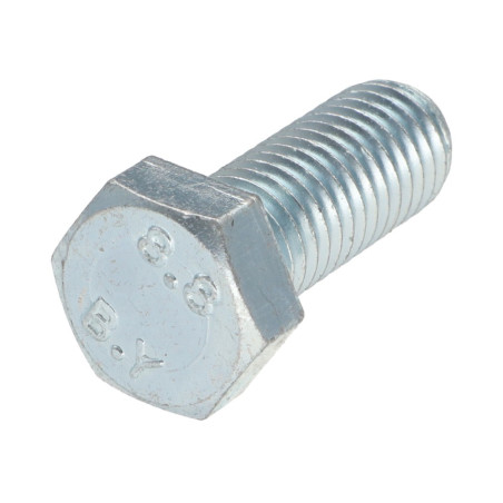 1 x Vis métaux Tête hexagonale TH M14X35 Classe 8.8 Acier zingué