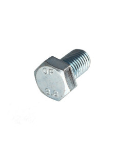 Vis métaux Tête hexagonale TH M16X25 Classe 8.8 Acier zingué