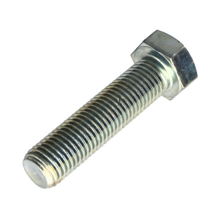 1 x Vis métaux Tête hexagonale TH M16X75 Classe 8.8 Acier zingué