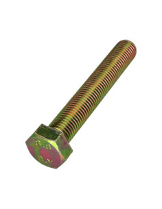 Vis métaux Tête hexagonale TH M16X100 Classe 8.8 Bichromaté