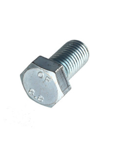 Vis métaux Tête hexagonale TH M18X30 Classe 8.8 Acier zingué