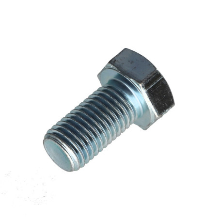 1 x Vis métaux Tête hexagonale TH M20X30 Classe 8.8 Acier zingué