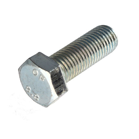 1 x Vis métaux Tête hexagonale TH M20X50 Classe 8.8 Acier zingué
