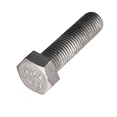 1 x Vis métaux Tête hexagonale TH M20X50 Classe 8.8 Forte tenue à la corrosion Acier galvanisé à chaud ISOFIT