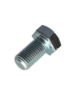 Vis métaux Tête hexagonale TH M22X40 Classe 8.8 Acier zingué 2