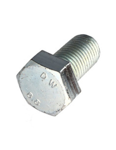 Vis métaux Tête hexagonale TH M27X50 Classe 8.8 Acier zingué