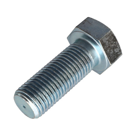 1 x Vis métaux Tête hexagonale TH M27X70 Classe 8.8 Acier zingué