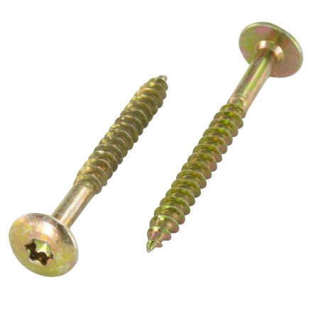1 x Vis Penture 7X45 Filetée sur 23 TORX T30 Bichromaté
