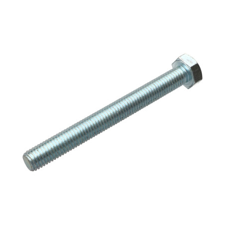 1 x Vis métaux Tête hexagonale TH M14X90 Classe 8.8 Acier zingué