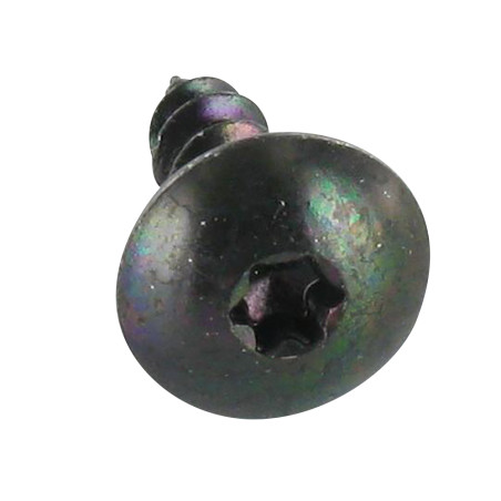 1 x Vis Penture 7X40 Filetage total TORX T30 Acier zingué noir