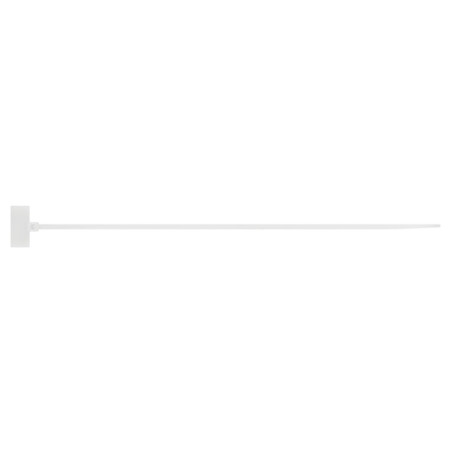 1 x Colliers de serrage D'IDENTIFICATION nylon blanc 2.5X110