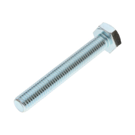 1 x Vis métaux Tête hexagonale TH M16X80 Classe 10.9 Acier zingué