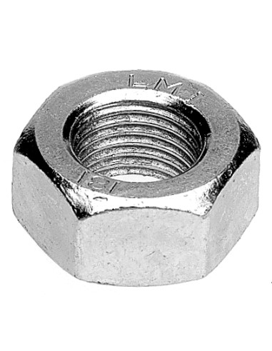 1 x Ecrou hexagonale M12 Pas fin Pas de 125...