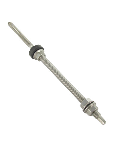 1 x Vis panneau solaire SW9 12X250 Inox A2