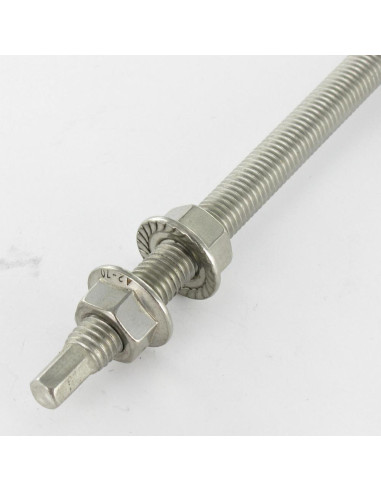 1 x Vis panneau solaire SW7 10X300 Inox A2