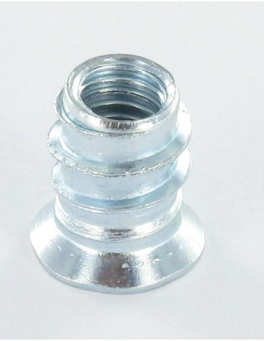 1 x Ecrou Clé de 6 HC6 M6 12X13 Acier zingué
