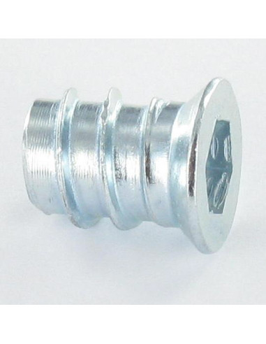 1 x Ecrou Clé de 6 HC6 M6 12X13 Acier zingué