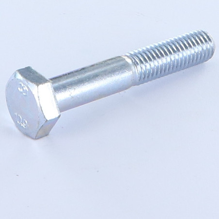 1 x Corps de boulon filetage partiel Tête hexagonale TH M14X100 Classe 10.9 Acier zingué