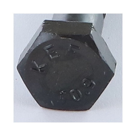 1 x Corps de boulon filetage partiel Tête hexagonale TH M10X85 Classe 10.9 Acier brut