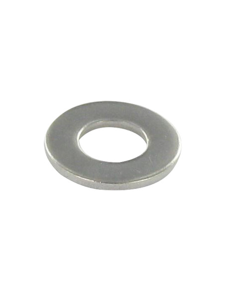 1 x Rondelle Plate M6X18X1.2 L Inox A2 Noir