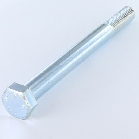 1 x Corps de boulon filetage partiel Tête hexagonale TH M16X180 Classe 10.9 Acier zingué