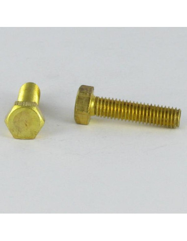 1 x Vis métaux Laiton Tête hexagonale TH M3X20...