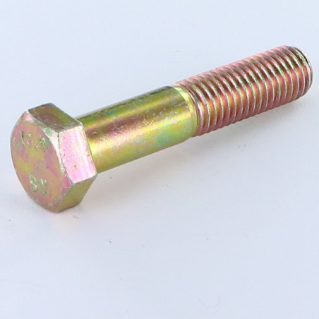 1 x Corps de boulon filetage partiel Tête hexagonale TH M16X70 Classe 10.9 Bichromaté