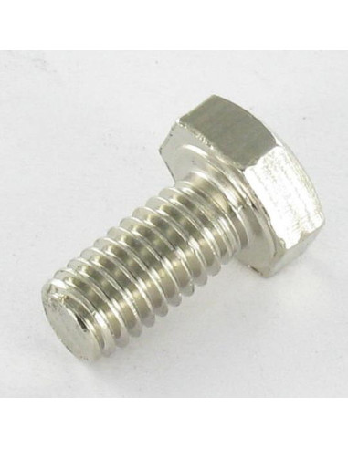 1 x Vis métaux Laiton chrome Tête hexagonale TH...