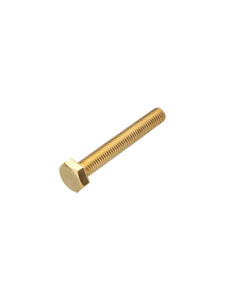 Vis métaux Laiton Tête hexagonale TH M8X70