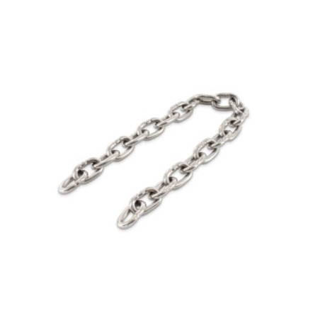 1 x M Chaine à maillon court Diamètre 8 Inox A4 (vendu au m)