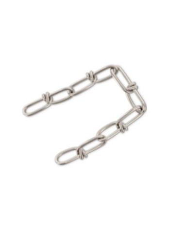 1 x M Chaîne à maillon noué Diamètre 2.8 Inox...