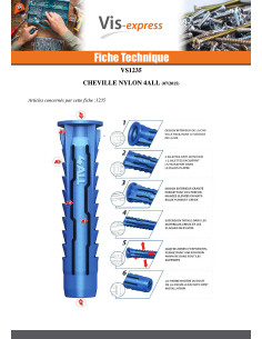 Cheville Nylon 8X40 4ALL 2