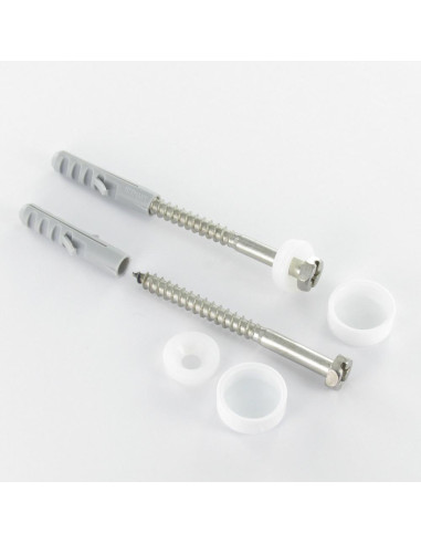 1 x KIT Fixation WC Vis Inox 6X70 Fischer