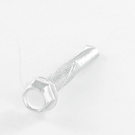 1 x Vis autoperceuse Bimétal Tête hexagonale TH Embase collerette 5.5X50 Bimétal Acier / Inox A2