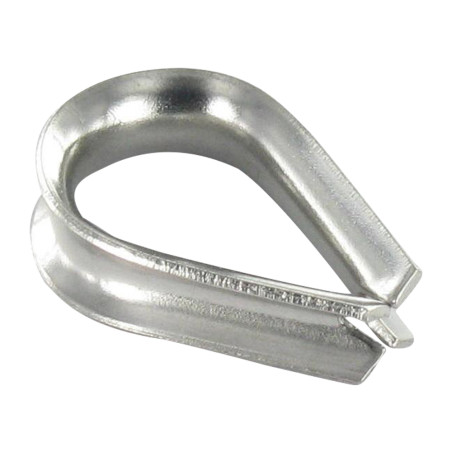 1 x Cosse coeur Inox A4 Diamètre 12