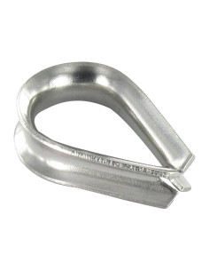 Cosse coeur Inox A4 Diamètre 24