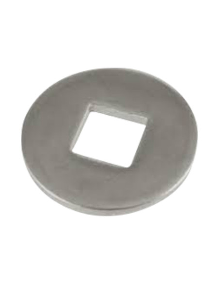 1 x Rondelle Pour construction bois intérieur carré Inox A2 26X85X6