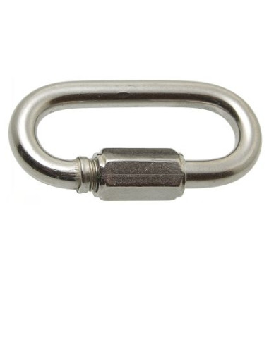 1 x Maillon rapide Inox A4 5
