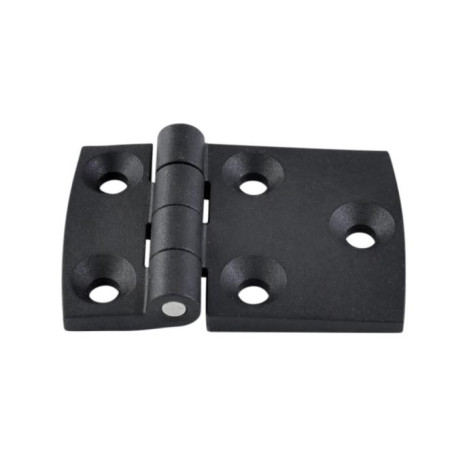 1 x Charnière Asymétrique 60X40 nylon noir