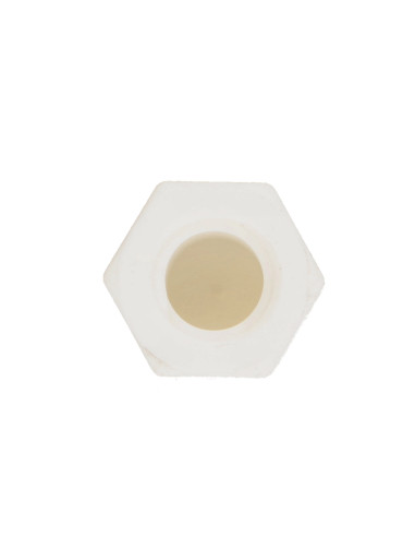1 x Ecrou borgne Nylon M6 RAL9016 blanc...
