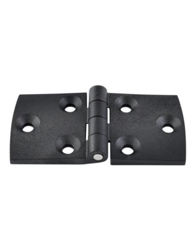 1 x Charnière Symétrique 120X60 nylon noir