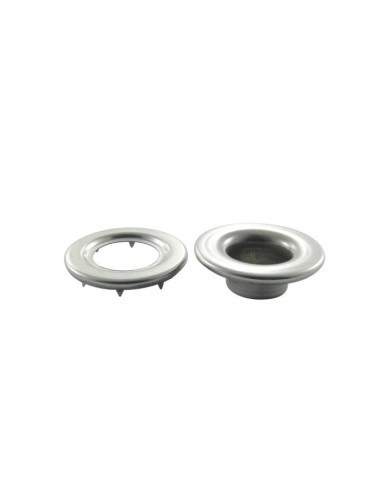 1 x Fixation avec oeillet Inox A2 Diamètre 11.2