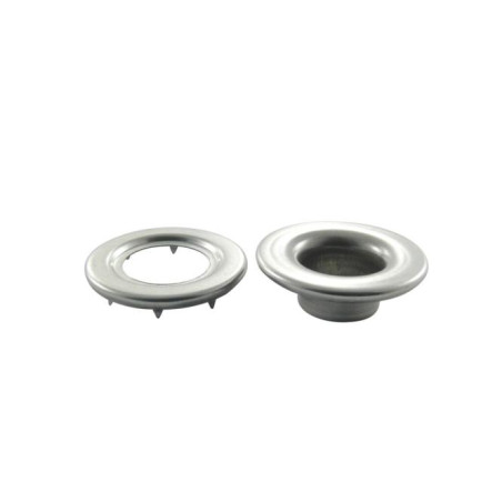 1 x Fixation avec oeillet Inox A2 Diamètre 11.2