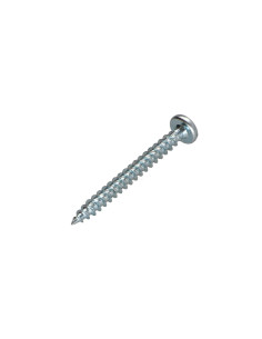 VBA Vis bois agglo Tête ronde TR Pozi N°2 4.5X30 Acier... 2