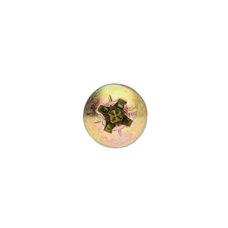 1 x VBA Vis bois agglo Tête ronde TR Pozi N°2 5X60 Bichromaté