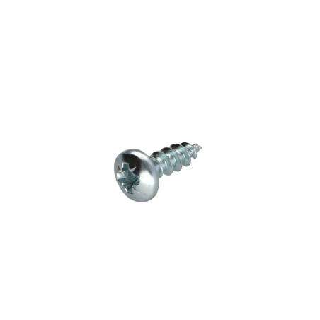 1 x VBA Vis bois agglo Tête ronde TR Pozi N°2 4.5X16 Acier zingué