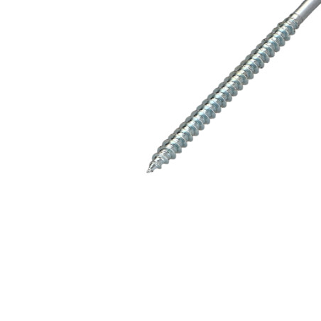 1 x VBA Vis bois agglo Tête ronde TR Pozi N°2 4X70 Filetée sur 42 Acier zingué