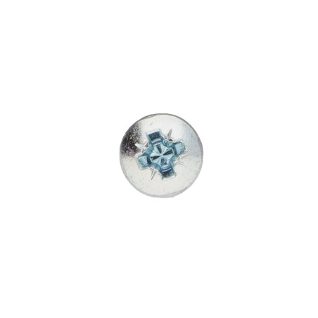 1 x VBA Vis bois agglo Tête ronde TR Pozi N°2 5X40 Acier zingué