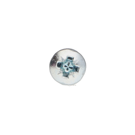 1 x VBA Vis bois agglo Tête ronde TR Pozi N°2 4.5X60 Acier zingué